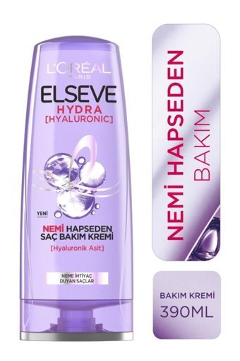 L'oréal Paris Elseve Hyalüronik Asit Nemlendirici Boyalı Tüm Saçlar İçin Kadın Saç Kremi 360 ml