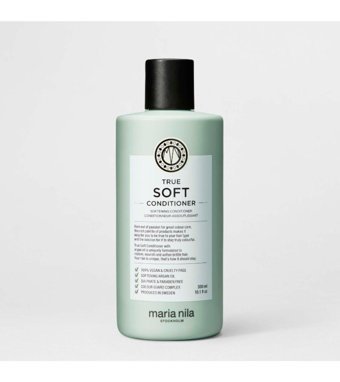 Maria Nila True Soft Argan Yağlı Sülfatsız Güçlendirici - Onarıcı Boyalı Kuru Saçlar İçin Unisex Saç Kremi 300 ml
