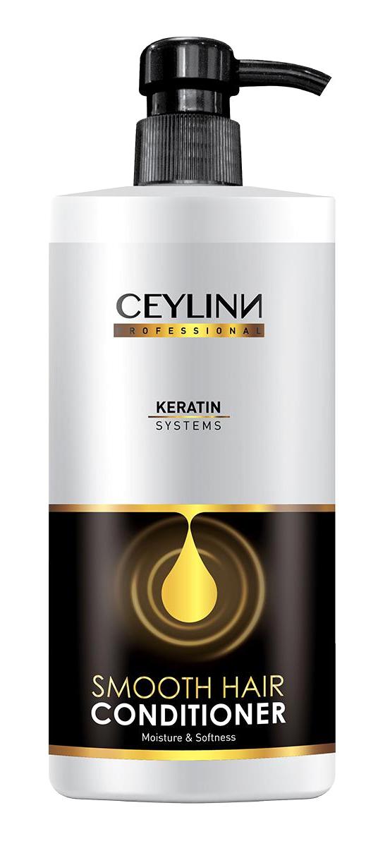 Ceylinn Smooth Keratin Nemlendirici - Onarıcı Keratinli Boyalı Tüm Saçlar İçin Unisex Saç Kremi 500 ml