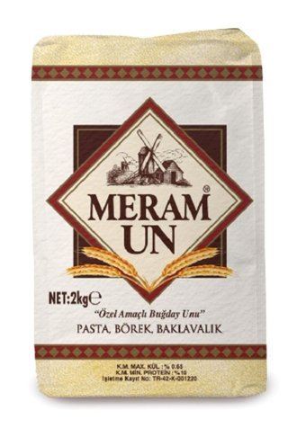 Meram Pasta Börek Baklavalık Buğday Unu 6x2 kg