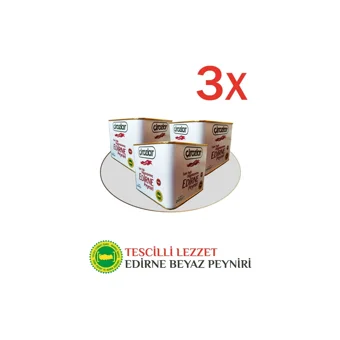 Çirozlar Klasik Tam Yağlı Edirne Beyaz İnek Peyniri 3x2.9 kg