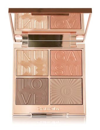 Charlotte Tilbury Nudegasm Işıltılı Toz Allık Paleti