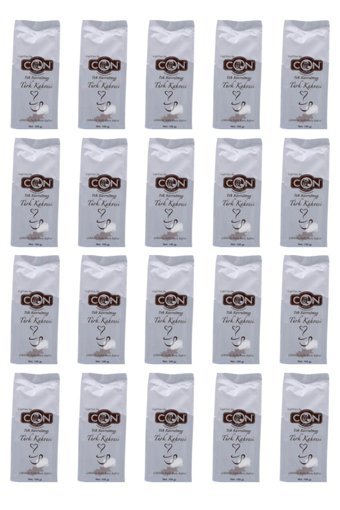 Con Kahve Sade Orta Kavrulmuş Türk Kahvesi 100x20 gr