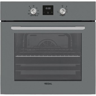 Regal AF 7965 GC 69 lt A Enerji Sınıfı Dijital Rustik Ocaksız Tam Boy Ankastre Fırın Gri