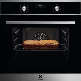 Electrolux EOF5C50BX 65 lt A Enerji Sınıfı Dijital Rustik Ocaksız Tam Boy Ankastre Fırın İnox