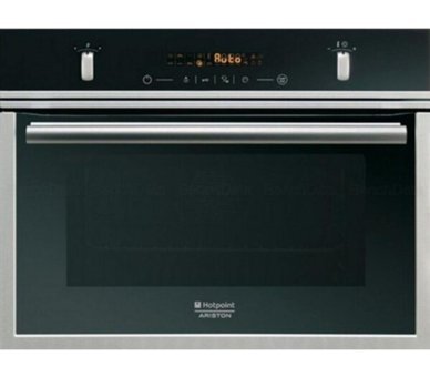 Hotpoint-Ariston Mwk422xhas 40 lt A Enerji Sınıfı Dijital Rustik Ocaksız Tam Boy Ankastre Fırın Siyah