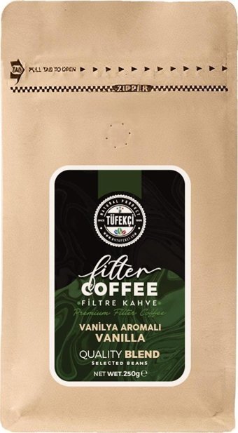By Tüfekçi Vanilya Aromalı Filtre Kahve 250 gr.