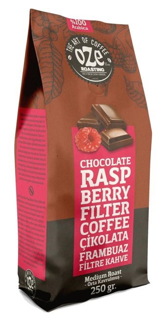 Oze Çikolata Frambuaz Aromalı Filtre Kahve 250 gr