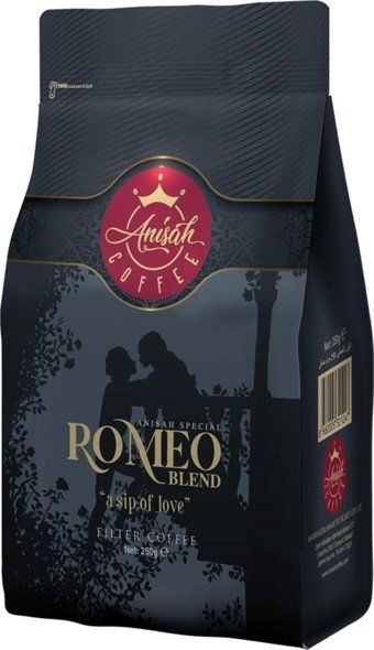 Anisah Coffee Romeo Blend Filtre Kahve 250 gr.