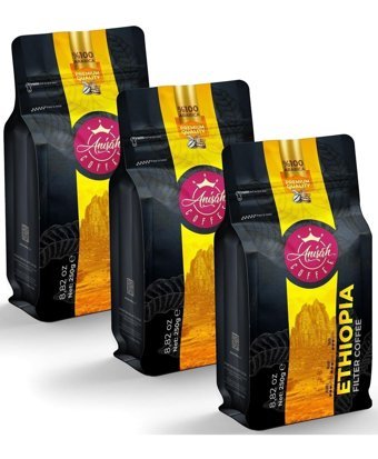 Anisah Coffee Etiyopya Filtre Kahve 3x250 Gr