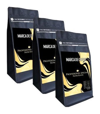 Marca De Coffee Profesionel Special Filtre Kahve 3x250gr.