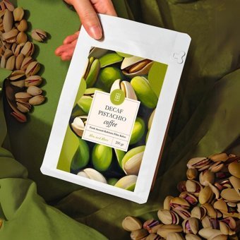 Mim and More Decaf Pistachio Kafeinsiz Filtre Kahve 200 Gr.