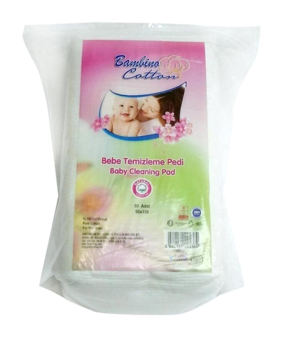 Bambino Tek Kullanımlık Su Geçirmez 95x110 cm 60'lı Alt Açma Örtüsü