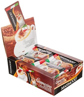 Mahmood Coffee Çikolata Parçacıklı 25 gr 20 Adet Cappuccino Hazır Kahve