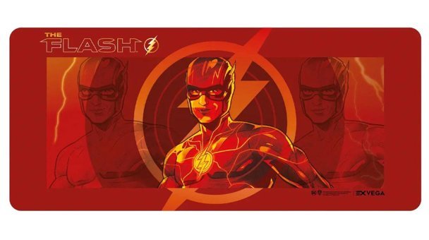 Exvega The Flash 90x40 mm XXL Gaming Mousepad Turuncu