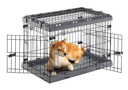 Ferplast Katlanır Çitli İç-Dış Mekan Metal Köpek Kulübesi