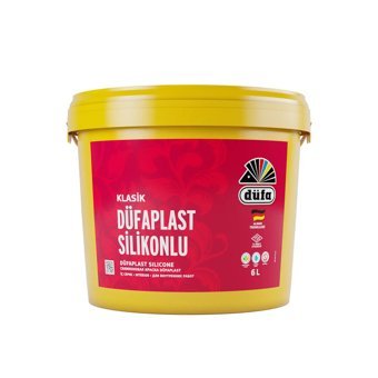Düfa 3254 Su Bazlı Silikonlu Mat İç Cephe Boyası 6 lt Limon