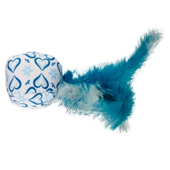 Flamingo Peluş Tüylü Isırma Yavru-Yetişkin Flamingo Kedi Oyuncağı