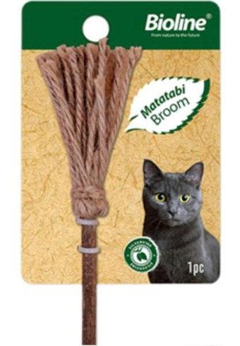 Bioline Matatabi Peluş Tüylü Aktivite Yavru-Yetişkin Süpürge Kedi Oyuncağı