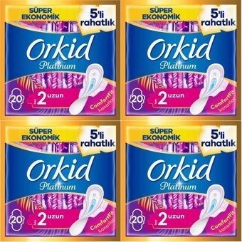 Orkid Platinum Normal 20'li Hijyenik Ped 4 Adet