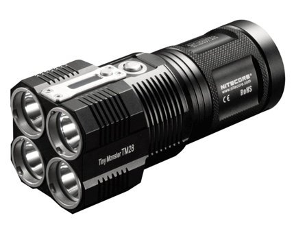 Nitecore Tm28set Basmalı 6000 Lümen Uzun Menzil LED Şarjlı El Feneri