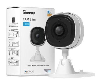 Sonoff S-Cam Wi-Fi Mini 1 Kameralı Gece Görüşlü İç Mekan Kablosuz Güvenlik Kamerası