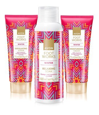 Avon Foot Work Winter Set Nemlendirici Ayak Kremi 75 ml
