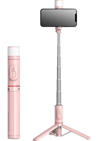 Ganbao Q12 Işıklı Masaüstü Telefon Tripod 75.8 cm