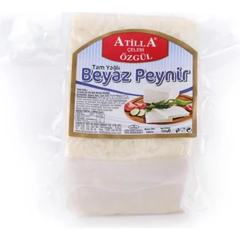 Atilla Çelebi Özgül Tam Yağlı Beyaz İnek Peyniri 700 gr