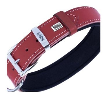 Doggie 47-55 cm Ayarlanabilir Boyun Köpek Tasması Kırmızı