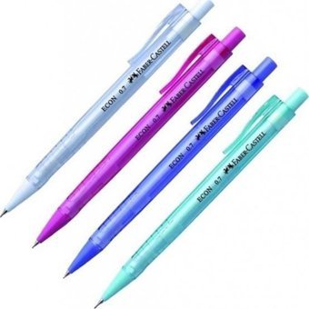 Faber-Castell Econ 1343 Silgili Plastik Neon Çok Renkli 0.7 mm Uçlu Versatil Kalem