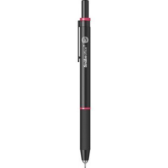 Scrikss Twist Silgili Metal Metalik Pembe 0.7 mm Uçlu Versatil Kalem