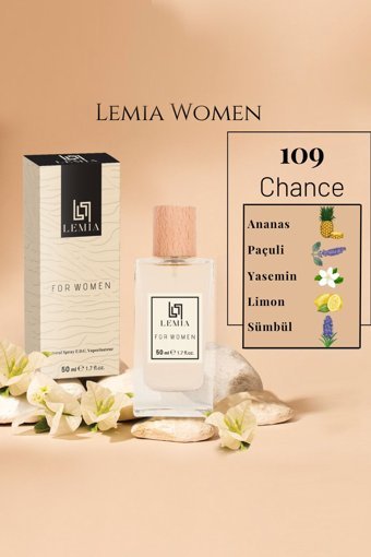 Lemia 109 EDC Çiçeksi Kadın Parfüm 50 ml
