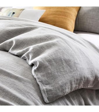 Sheri Home Tekstil 160x220 cm Çarşaflı Düz Tek Kişilik Nevresim Takımı Gri