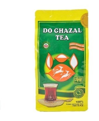 Do Ghazal Tea Do Ghazal Seylan Siyah Dökme Çay 2 X 400 Gr (800 Gr)