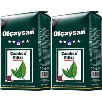 Ofçaysan Çamlıca Filizi Siyah Dökme Çay 2 x 1 KG