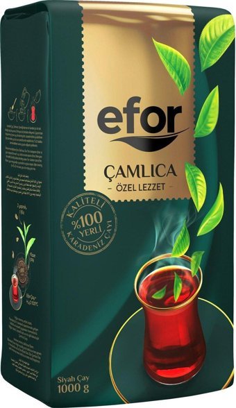 Efor Çamlıca Dökme Siyah Çay - 1000Gr