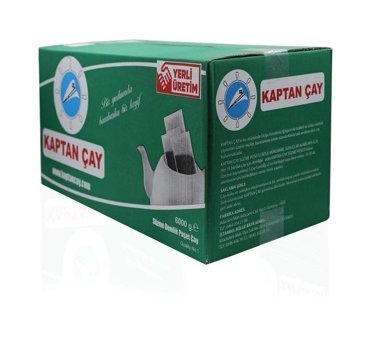 Kaptan Çay Süzen Demlik Poşet Bergamot Aromalı 6000g (40g)