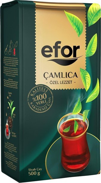 Efor Çamlıca Dökme Siyah Çay - 500Gr