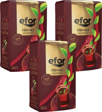 Efor Tiryaki Çay 1 Kg X 3 Adet