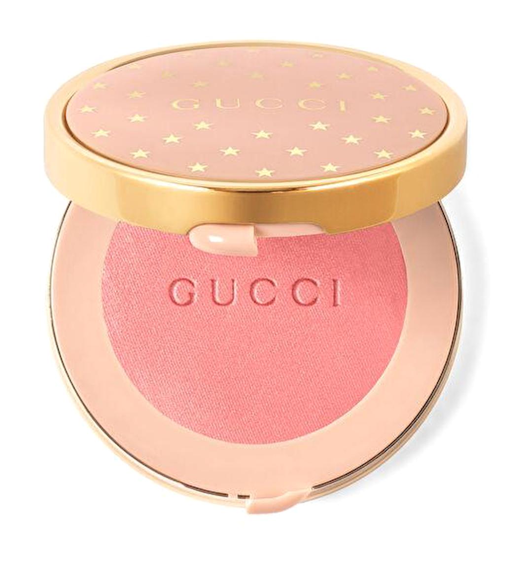 Gucci 01 Silky Rose Işıltılı Toz Allık