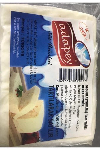 Adapey Sert Klasik İnek Peyniri