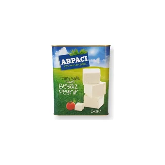 Arpacı Tam Yağlı Beyaz İnek Peyniri 5 kg