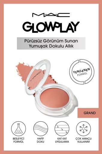 Mac Glow Play Grand Işıltılı Toz Allık
