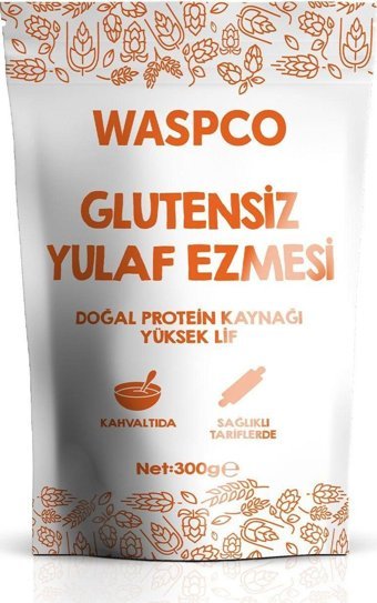 Waspco Glutensiz Yulaf Ezmesi 300 gr