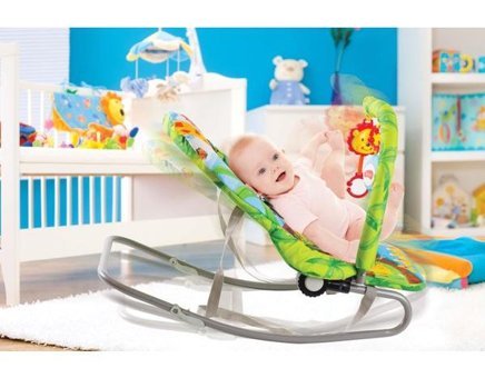 Furkan Toys Babies Oyuncaklı Müzikli 3 Kademeli Ana Kucağı