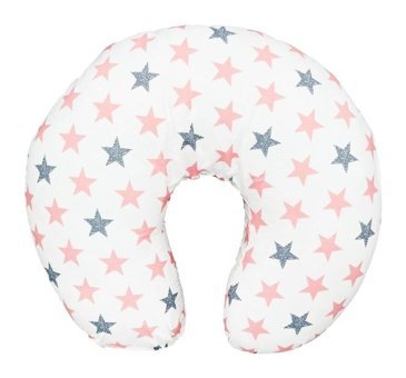 Bibaby 55950 Elyaf Sırt Destekli Yıkanabilir Gri Emzirme Yastığı