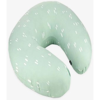 MomShop Elyaf Sırt Destekli Yıkanabilir Mint Emzirme Yastığı