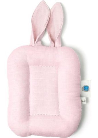 Deux Lapins Elyaf Yıkanabilir Antrasit-Pembe Emzirme Yastığı