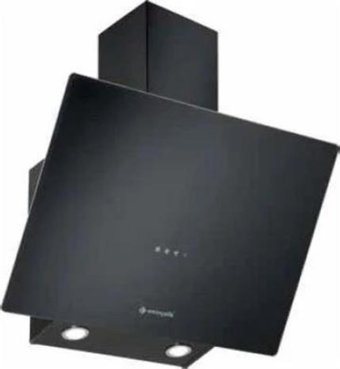 Eminçelik EC-CH 1460 RC B60 250 W 1000 m³ 60 cm Cam Karbon Filtreli Bacalı Duvar Tipi Davlumbaz Siyah